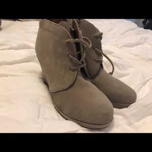Dolce Vita lace up booties